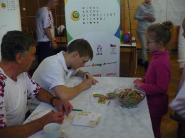 Česko sportuje - setkání Olympijské hlídky s dětmi ve Vysočanech