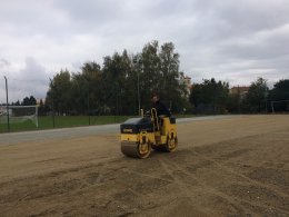 Rekonstrukce tréninkové plochy na hřiště s umělým povrchem r. 2016