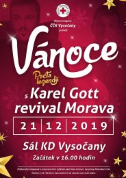 Vánoční galakoncert s KAREL GOTT revival Morava