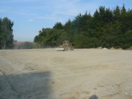 Výstavba tréninkového hřiště r. 2009 - 2010