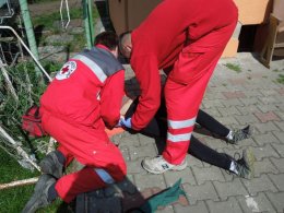 12.4. -  Cvičení Humanitární jednotky - Olomučany 