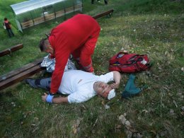 12.4. -  Cvičení Humanitární jednotky - Olomučany 