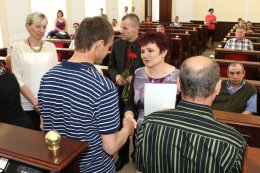 Ocenění dobrovolných dárců krve z jižní Moravy