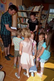 Slavnostní zakončení projektu Knížka pro prvňáčka