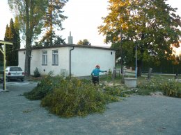 Dlažba + základová deska na sklad r. 2015