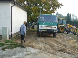 Dlažba + základová deska na sklad r. 2015