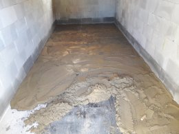 Technické zázemí fotbalového stadionu TJ Vysočany r. 2017