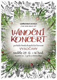 Vánoční koncert v kostele
