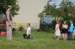 Zahradní slavnost - pasování na školáky