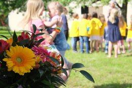 Zahradní slavnost - pasování na školáky