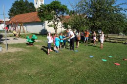 Zahradní slavnost - rozloučení a předškoláky