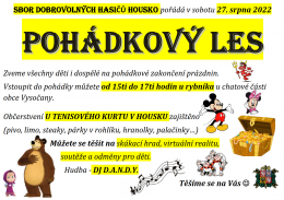 SDH HOUSKO - Pohádkový les