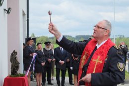 Fotografie z otevření nové hasičské zbrojnice
