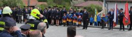 Fotografie z otevření nové hasičské zbrojnice