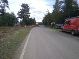 Nové kabelové vedení VN Vysočany - Šošůvka