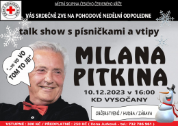 MILAN PITKIN - talk show s písníčkami a vtipy 