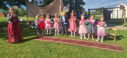 Zahradní slavnost - pasování na školáky