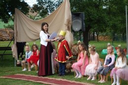 Zahradní slavnost - pasování na školáky