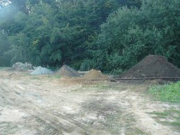 Výstavba tréninkového hřiště r. 2009 - 2010