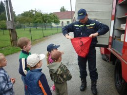 Děti a hasiči